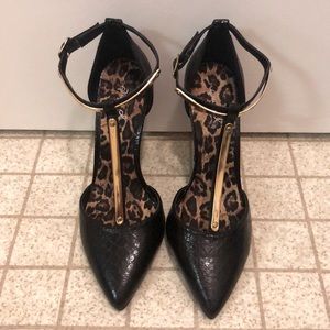 Qupid Black Wedges from Tobi